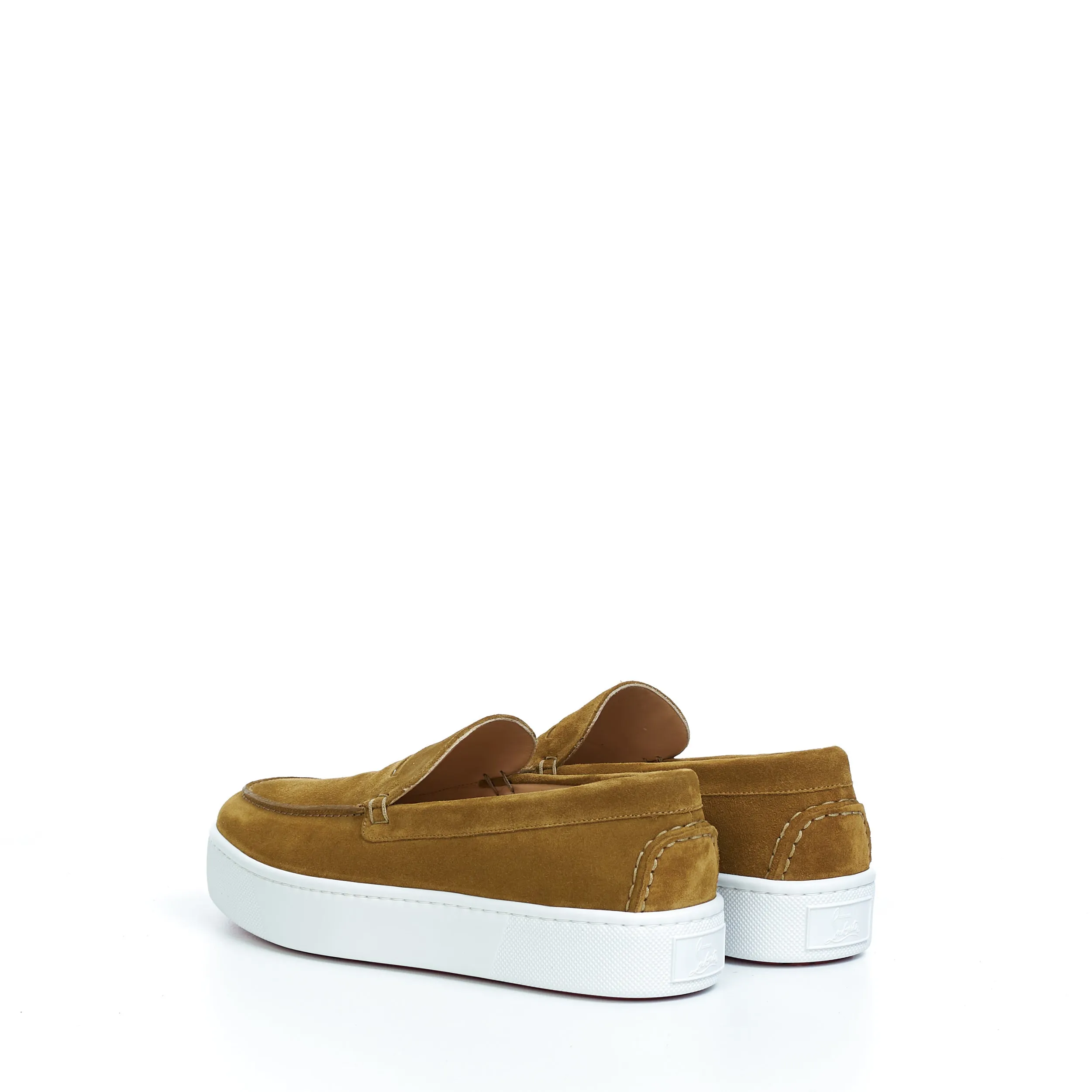 Paqueboat Boat Shoes In Cumin Brown Veau Velours