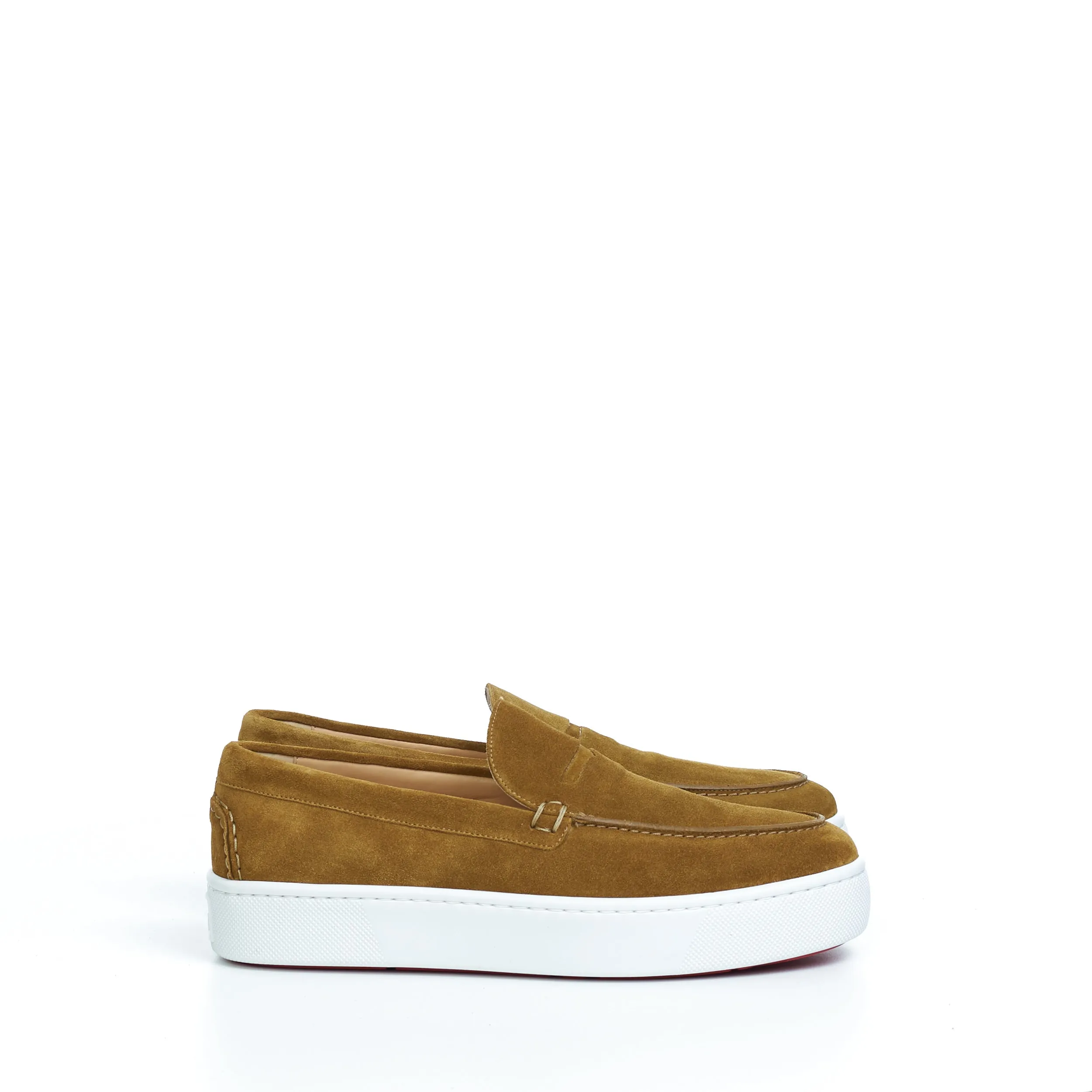 Paqueboat Boat Shoes In Cumin Brown Veau Velours