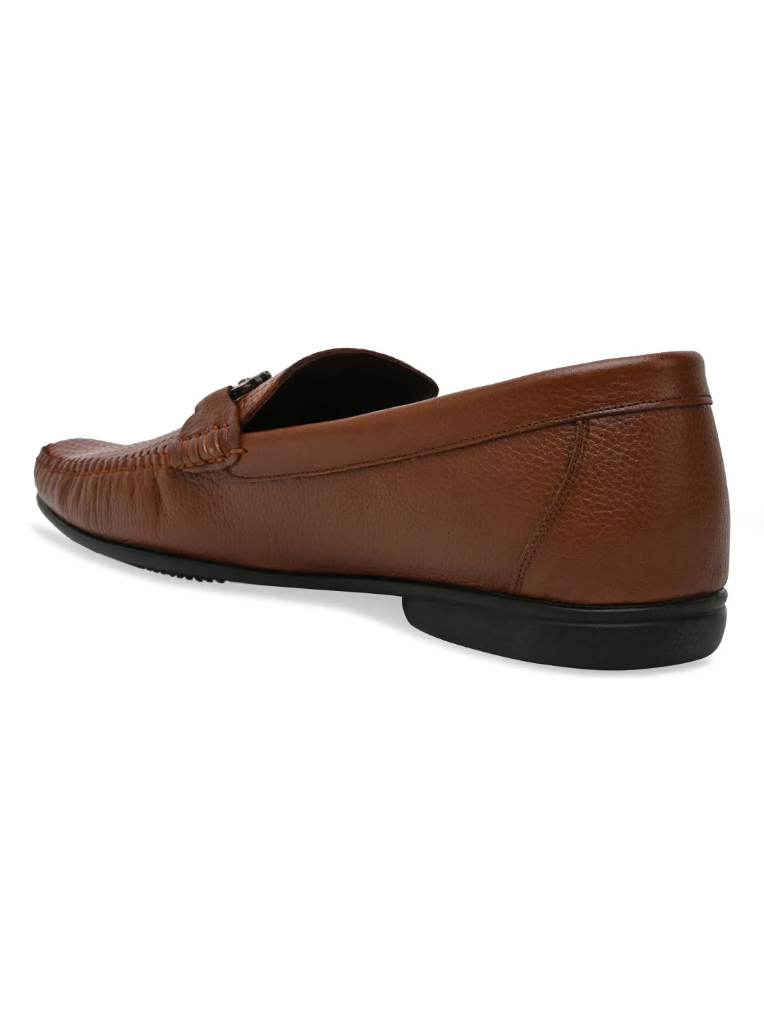 Regal Mens Textured Leather Loafers