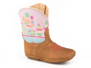 Roper Infant Cowbaby Colourful Cactus Tan