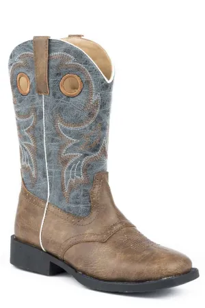 Roper Kids Daniel Brown/Blue