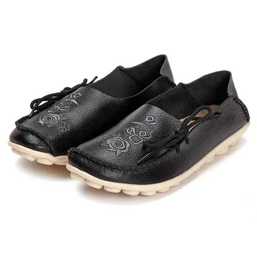 SOCOFY Casual Soft Flat Loafers