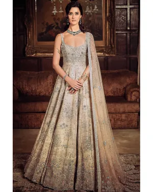The Starlight Mogra Gown Set