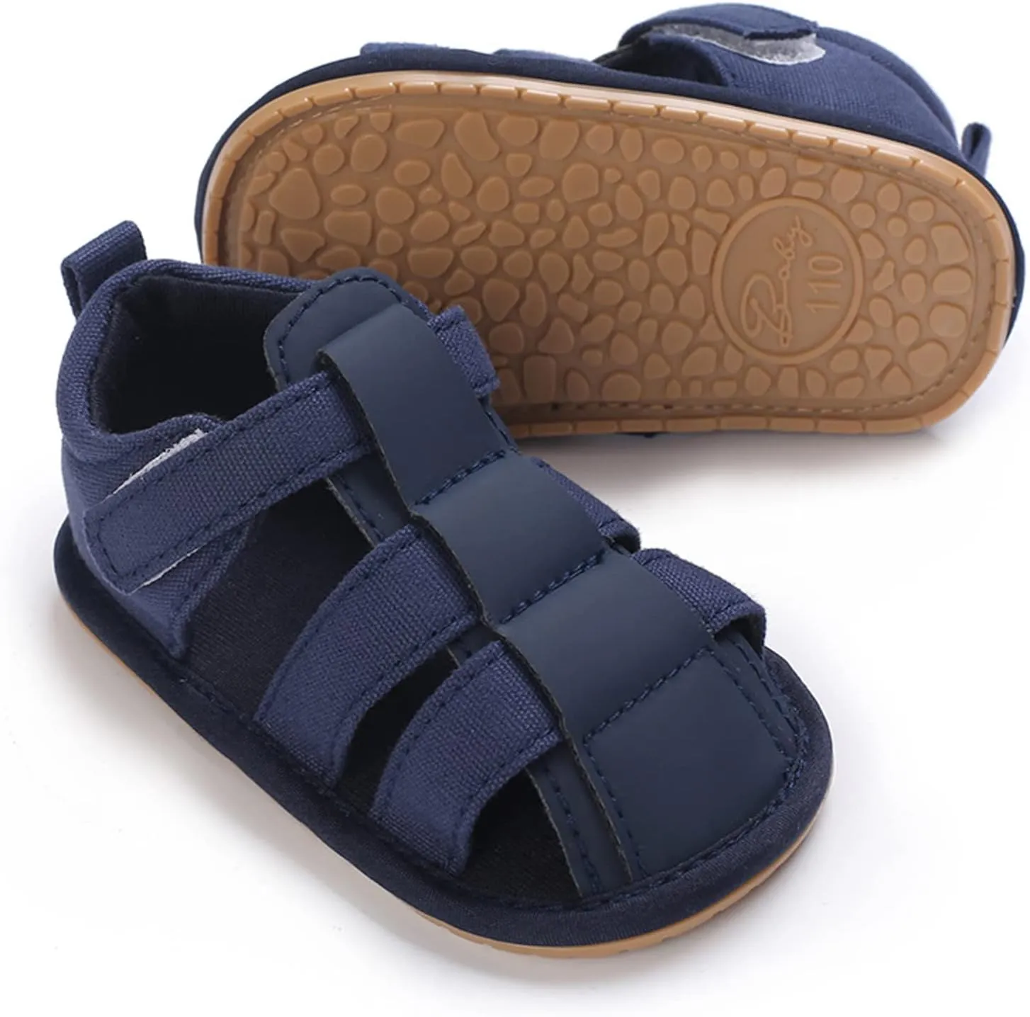 Toddler Canvas Ankle Sandals Open Toe Strap Flare Non Slip Summer Shoes Infant Newborn Breathable Gladiator Sandals