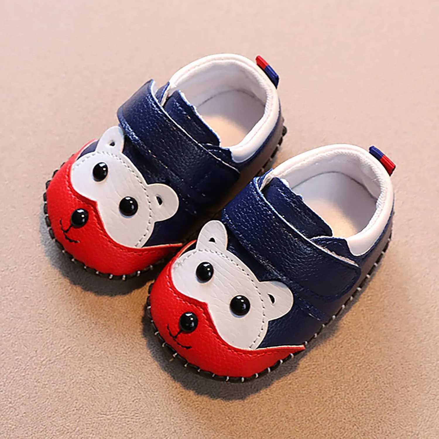 Toddler Cute Bunny Sneaker Baby Infant Newborn Ankle Close Toe First Walking Leather Sport Shoes Summer Slip On Comfy