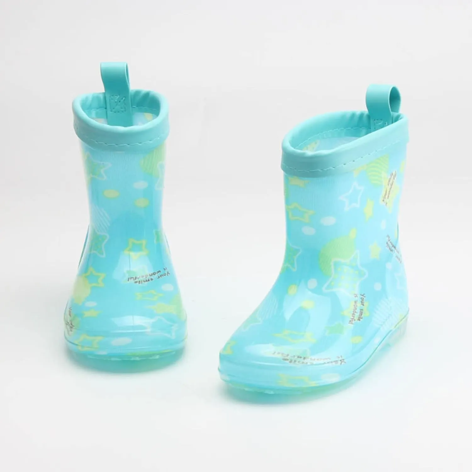 Toddler Kids Rain Boots with Cute Bow Waterproof Rubber Boots for Girls Boys Camouflage Rainboots with Baby Girl Boots