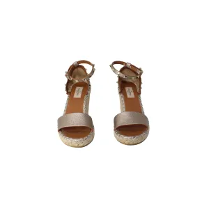 Valentino Garavani Rockstud  Wedge Espadrilles Talla 37